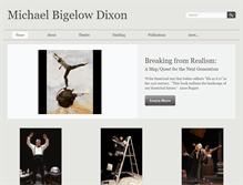 Tablet Screenshot of michaelbigelowdixon.com